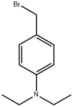 4-(bromomethyl)-N,N-diethylbenzenamine Structure