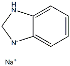 1H-Benzimidazole, sodium salt 结构式