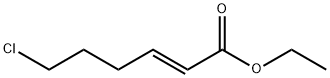 (E)-6-氯己基-2-烯酸乙酯,107408-34-4,结构式