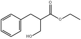 ETHYL 2-BENZYL-3-HYDROXYPROPANOATE Struktur