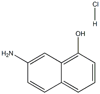 7-氨基-1-羟基萘盐酸盐,1082649-42-0,结构式