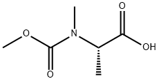 (2S)-2-[(methoxycarbonyl)(methyl)amino]propanoic acid,1085528-19-3,结构式