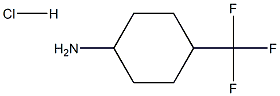 4-(三氟甲基)环己-1-胺盐酸盐 结构式