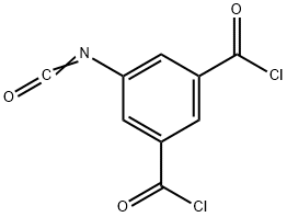 5-isocyanatoisophthaloyl dichloride Structure