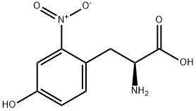 L-Tyrosine, 2-nitro- Struktur
