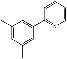 2-(3,5-ジメチルフェニル)ピリジン 化学構造式