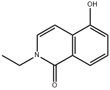 2-乙基-5-羟基异喹啉-1(2H)-酮,1105194-22-6,结构式