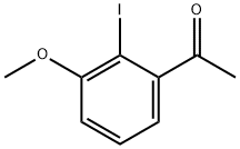 1-(2-Iodo-3-methoxy-phenyl)-ethanone 结构式