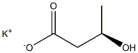 potassium(R) 3-hydroxybutyrate Structure