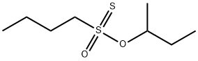 1-Butanesulfonothioic acid, S-butyl ester,1118-40-7,结构式