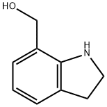 1H-Indole-7-methanol, 2,3-dihydro- Structure