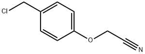 (2-(4-(氯甲基)苯基)乙氧腈), 112772-83-5, 结构式