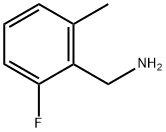 2-Fluoro-6-methylbenzylamine Struktur