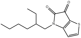 4-(2-ethylhexyl)-4H-thieno[3,2-b]pyrrole-5,6-dione Structure