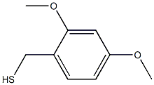 Benzenemethanethiol, 2,4-dimethoxy- Structure