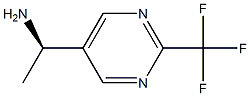(R)-1-(2-(三氟甲基)嘧啶-5-基)乙烷-1-胺, 1150263-75-4, 结构式