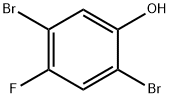 2,5-dibromo-4-fluorophenol Struktur