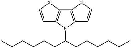 4-(TRIDECAN-7-YL)-4H-DITHIENO[3,2-B:2,3-D]PYRROLE,1158270-38-2,结构式