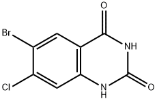 6-bromo-7-chloroquinazoline-2,4-diol