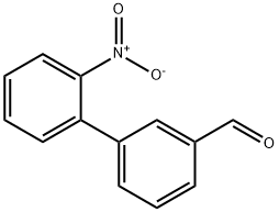 2'-Nitro-biphenyl-3-carbaldehyde Struktur