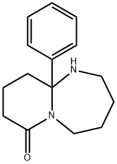 10a-Phenyl-decahydropyrido[1,2-a][1,3]diazepin-7-one Struktur