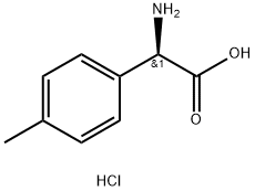 R-4-Methylphenylglycine hydrochloride Structure