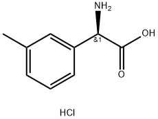 R-3-Methylphenylglycine hydrochloride Structure