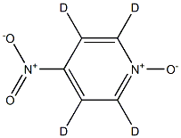 2,3,5,6-tetradeuterio-4-nitro-1-oxidopyridin-1-ium,119673-94-8,结构式
