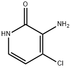 3-AMINO-4-CHLOROPYRIDIN-2-OL Struktur