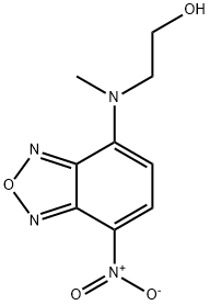 Ethanol, 2-[methyl(7-nitro-2,1,3-benzoxadiazol-4-yl)amino]- Structure