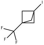 Bicyclo[1.1.1]pentane, 1-iodo-3-(trifluoromethyl)-, 119934-12-2, 结构式