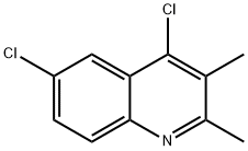 4,6-Dichloro-2,3-dimethyl-quinoline Structure