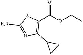 ethyl2-amino-4-cyclopropylthiazole-5-carboxylate Structure