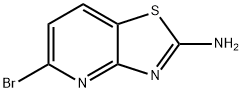 5-bromothiazolo[4,5-b]pyridin-2-amine Struktur