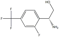 (2R)-2-AMINO-2-[2-FLUORO-4-(TRIFLUOROMETHYL)PHENYL]ETHAN-1-OL Structure