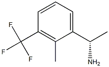 (1S)-1-[2-METHYL-3-(TRIFLUOROMETHYL)PHENYL]ETHYLAMINE Struktur