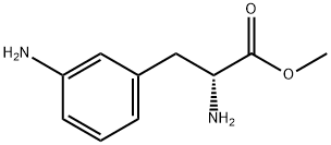 3-氨基-D-苯丙氨酸甲酯, 1213120-64-9, 结构式
