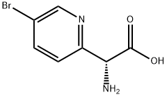 (R)-2-amino-2-(5-bromopyridin-2-yl)acetic acid