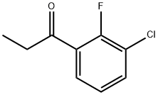 1-(3-CHLORO-2-FLUOROPHENYL)PROPAN-1-ONE Struktur