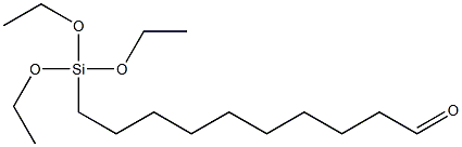 Decanal, 10-(triethoxysilyl)-,1215317-44-4,结构式