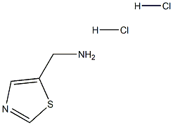 (1,3-thiazol-5-yl)methanamine dihydrochloride Struktur