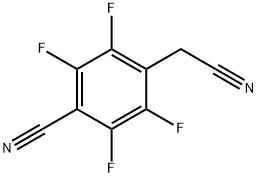 4-氰甲基-2,3,5,6-四氟苯腈 结构式