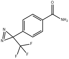 4-(3-(Trifluoromethyl)-3H-diazirin-3-yl)benzamide,1216997-96-4,结构式