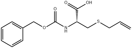 CBZ-S-烯丙基-R-半胱氨酸 结构式