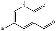 5-Bromo-2-oxo-1,2-dihydropyridine-3-carbaldehyde Struktur