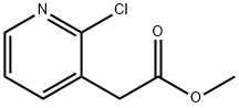 (2-Chloro-pyridin-3-yl)-acetic acid methyl ester Structure