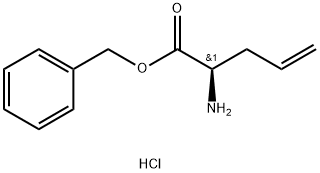 R-Allylglycine phenylmethyl ester hydrochloride Struktur
