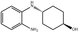 (1R*,4R*)-4-(2-Aminophenylamino)cyclohexanol Structure