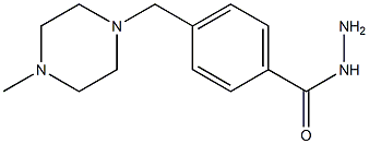 4-((4-methylpiperazin-1-yl)methyl)benzohydrazide Structure