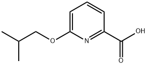 6-Isobutoxypicolinic acid Struktur